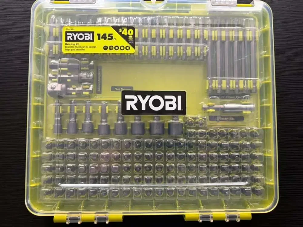 Ryobi (A961453) 145 Pcs Driving Kit (Sealed)